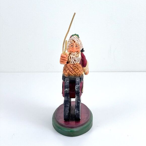 David Frykman Santa Portfolio Exclusive Event Piece 1999 Noel Sleigh - Picture 3 of 8